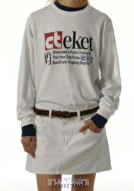 테켓 TEKET Plan L/S Tee White